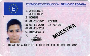 Driver's license front
